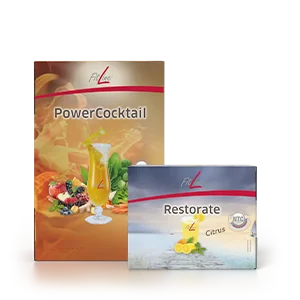 FitLine Optimalsett: PowerCocktail og Restorate